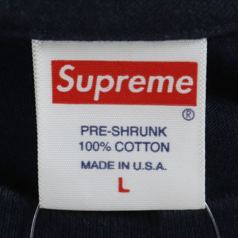 SUPREME(シュプリーム) 19AW Bandana Box Logo Tee バンダナボックスロゴTシャツ 半袖クルーネックカットソー ネイビー
