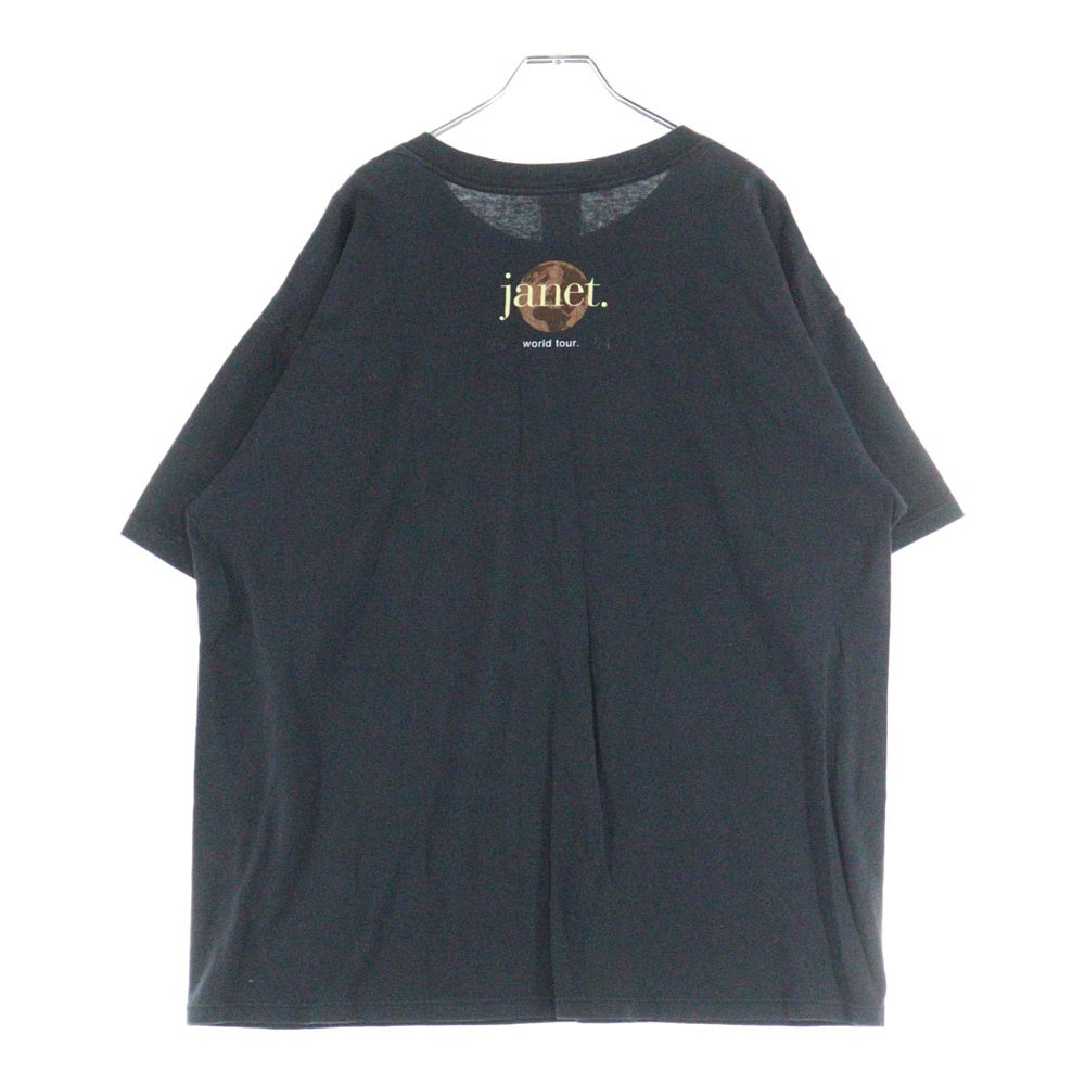 VINTAGE(ヴィンテージ) 90S VINTAGE Janet Jackson 93-94 World Tour ジャネットジャクソン ワールドツアー ヴィンテージ プリントTシャツ 半袖カットソー ブラック