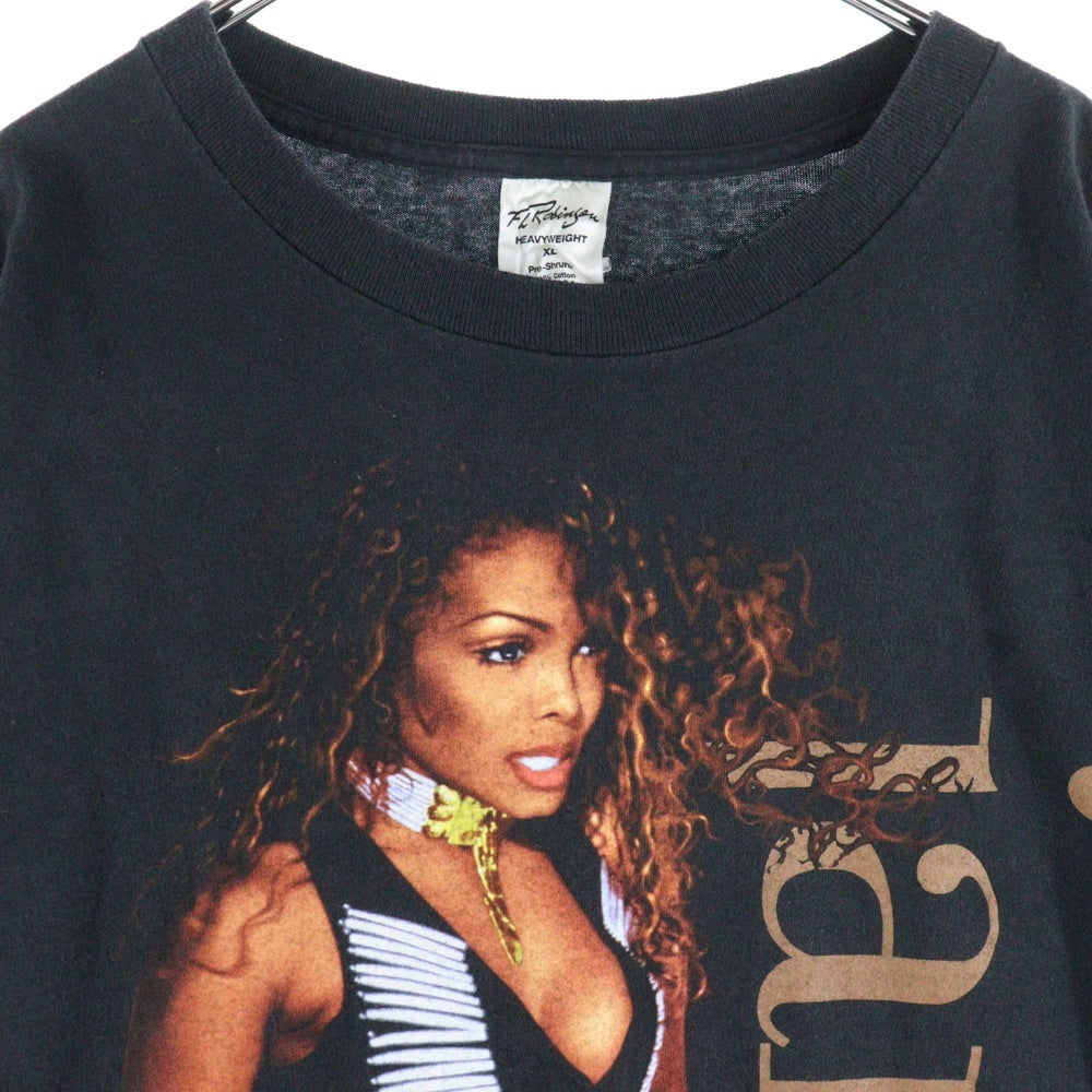 VINTAGE(ヴィンテージ) 90S VINTAGE Janet Jackson 93-94 World Tour ジャネットジャクソン ワールドツアー ヴィンテージ プリントTシャツ 半袖カットソー ブラック