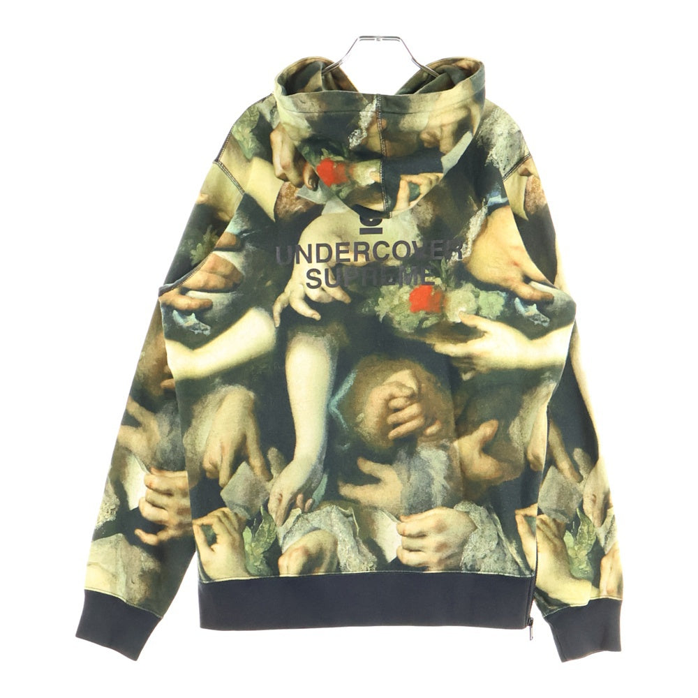 SUPREME(シュプリーム) 15SS UNDERCOVER Hooded Sweatshirt 総柄 スウェット プルオーバーパーカー マルチ