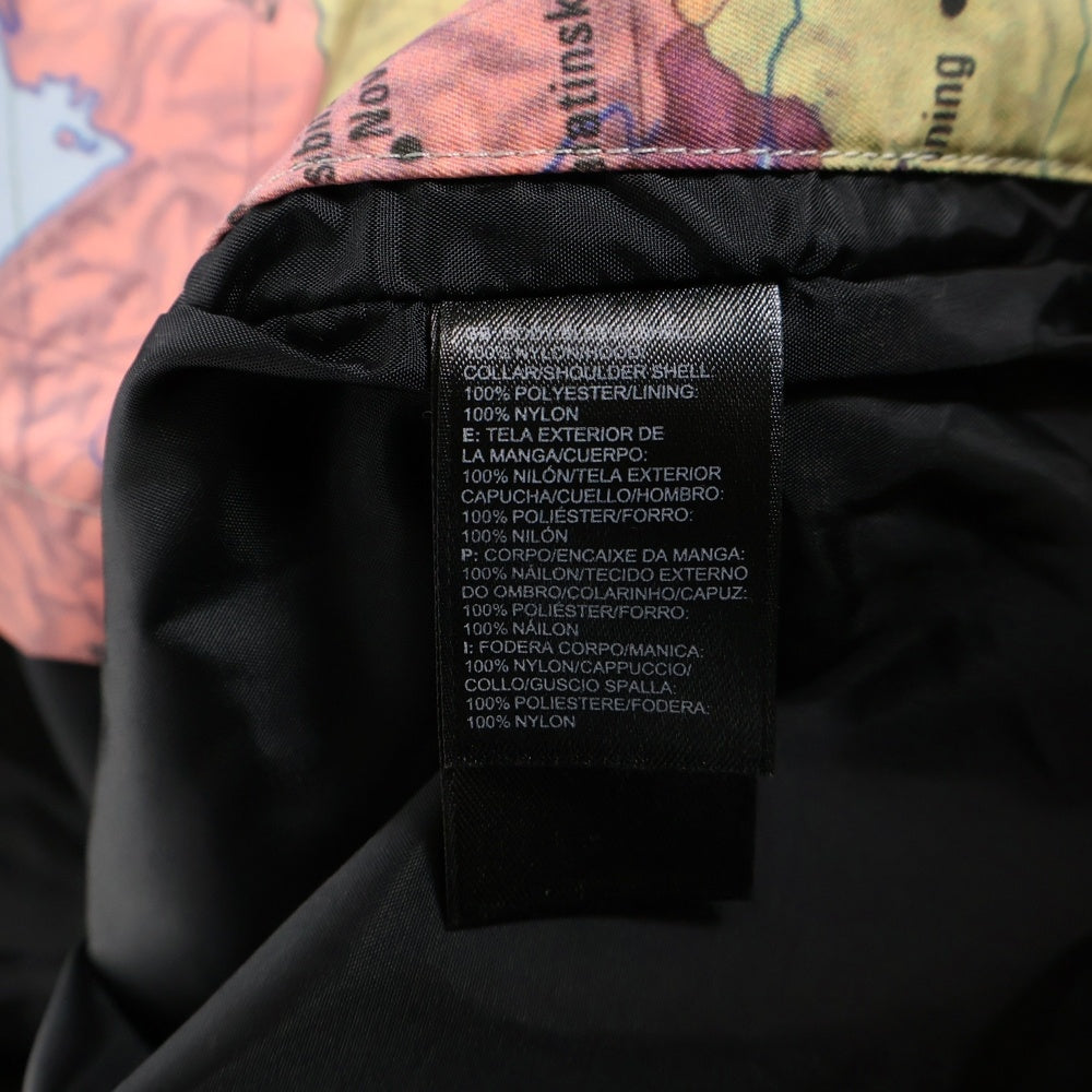 SUPREME(シュプリーム) 14SS ×THE NORTH FACE Expeditions Coaches Jacket MAP ザノースフェイス エクスペディションコーチジャケット 国旗 地図 マップ マルチ