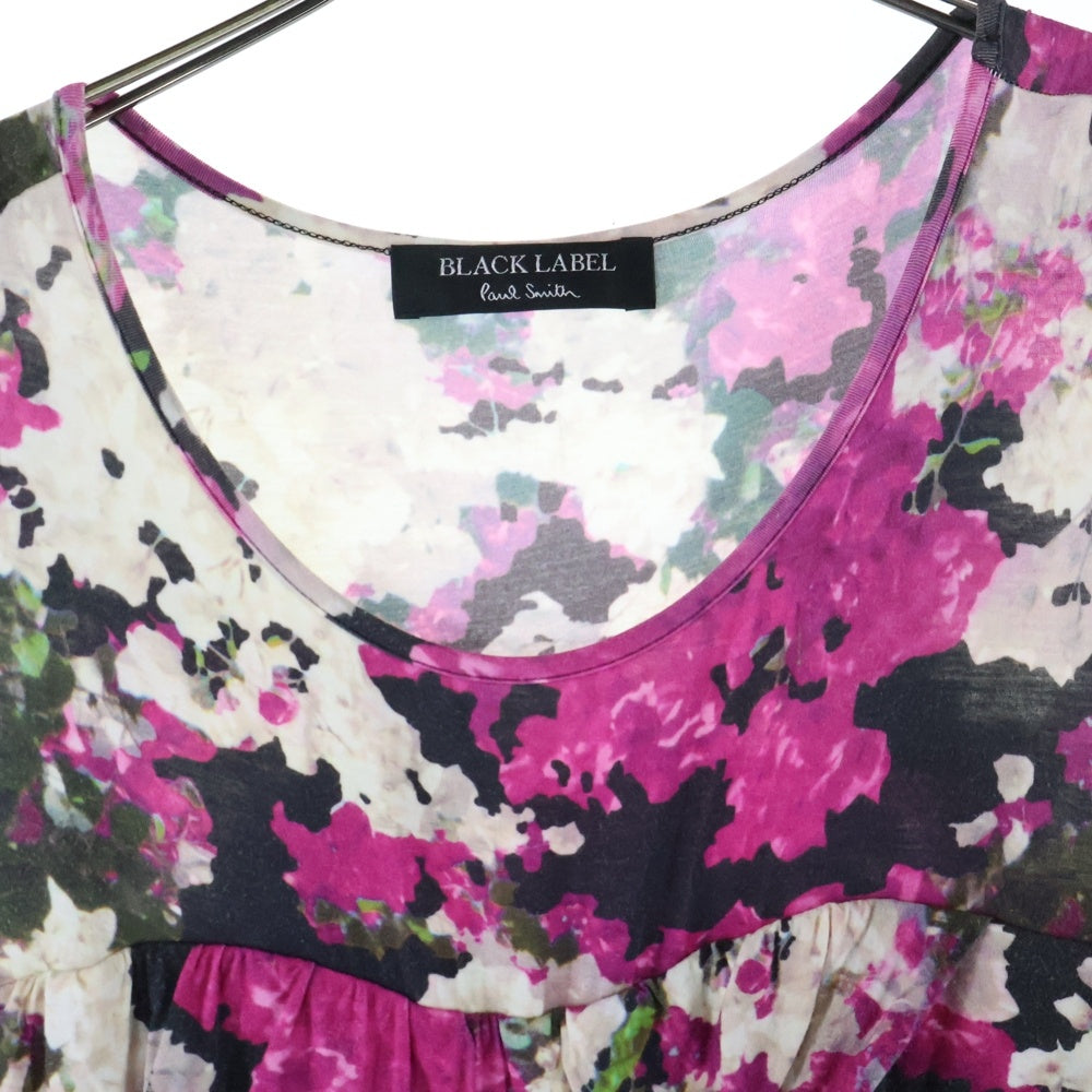 Paul Smith(ポールスミス) BLACK LABEL ブラックラベル 花柄 ロングワンピース ピンク 410543 レディース