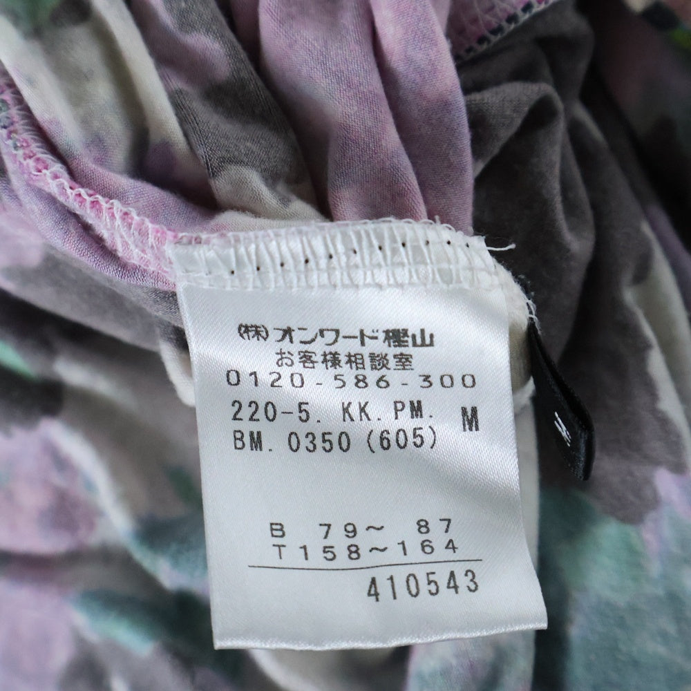 Paul Smith(ポールスミス) BLACK LABEL ブラックラベル 花柄 ロングワンピース ピンク 410543 レディース