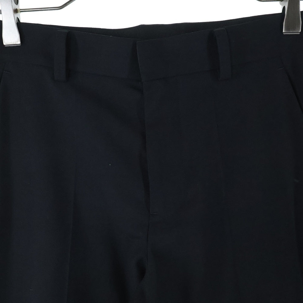 Sacai(サカイ) ウール混 サイドライン フレアスラックス パンツ ブラック 23-06624