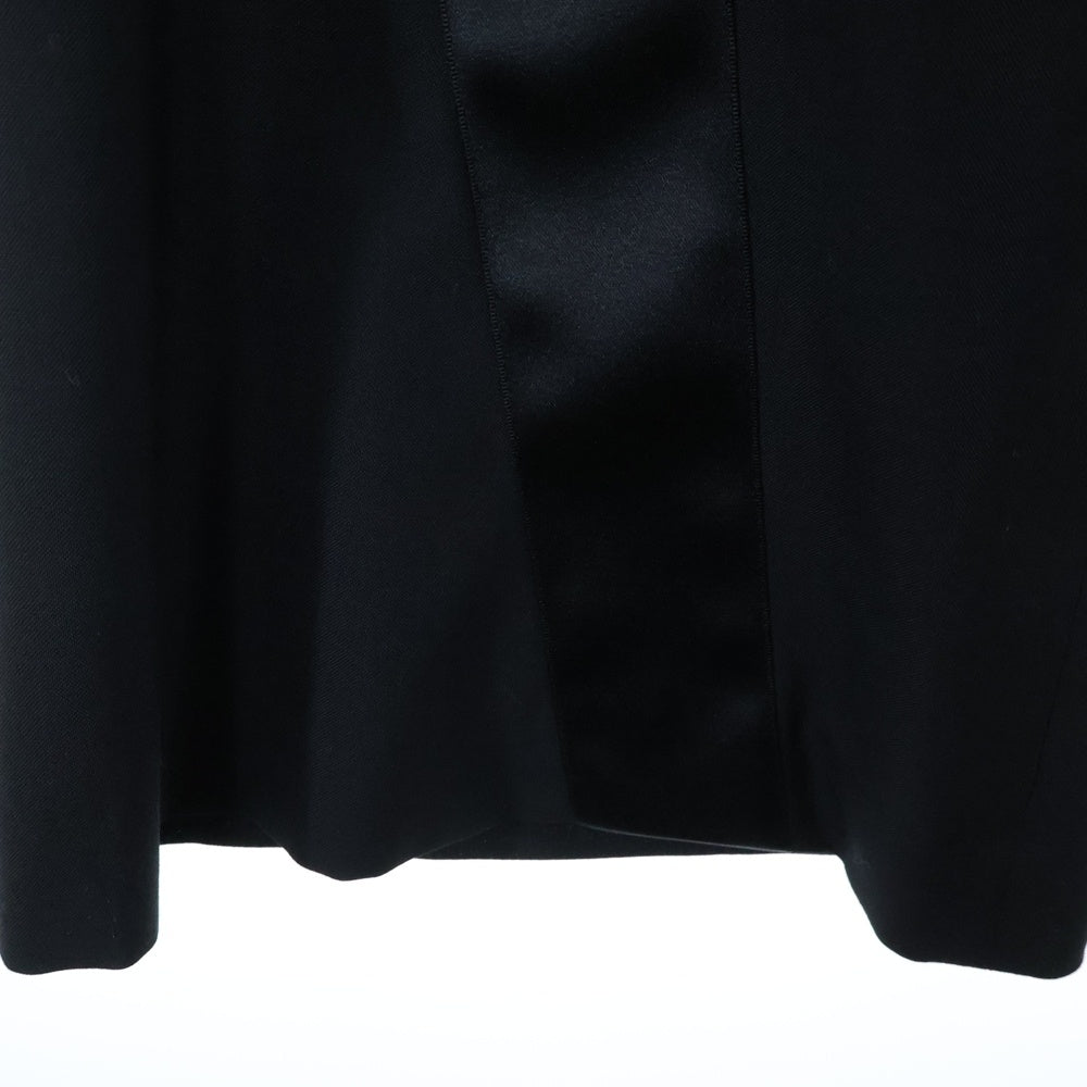 Sacai(サカイ) ウール混 サイドライン フレアスラックス パンツ ブラック 23-06624