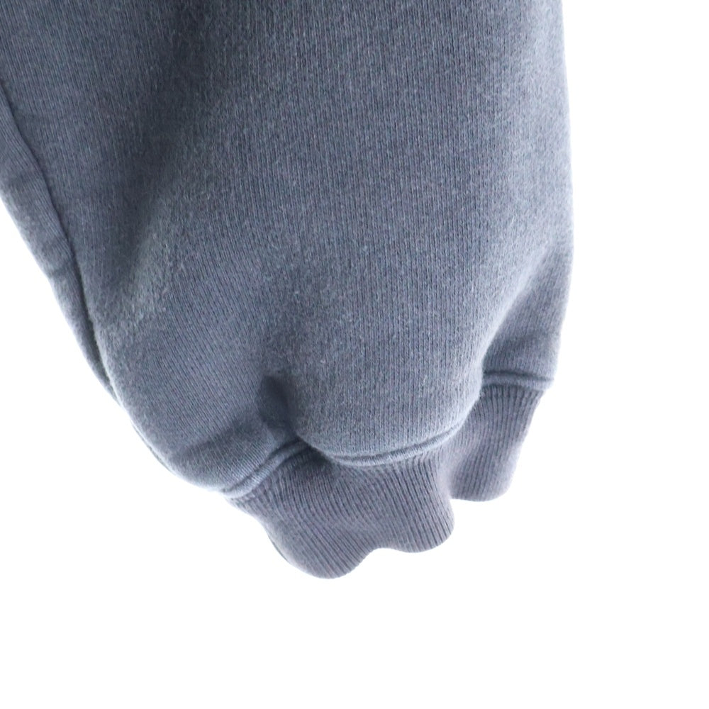 STUSSY(ステューシー) 24SS HALF ZIP MOCK NECK SWEATSHIRT ハーフジップ モックネック スウェットシャツ トレーナー ブラック 118539