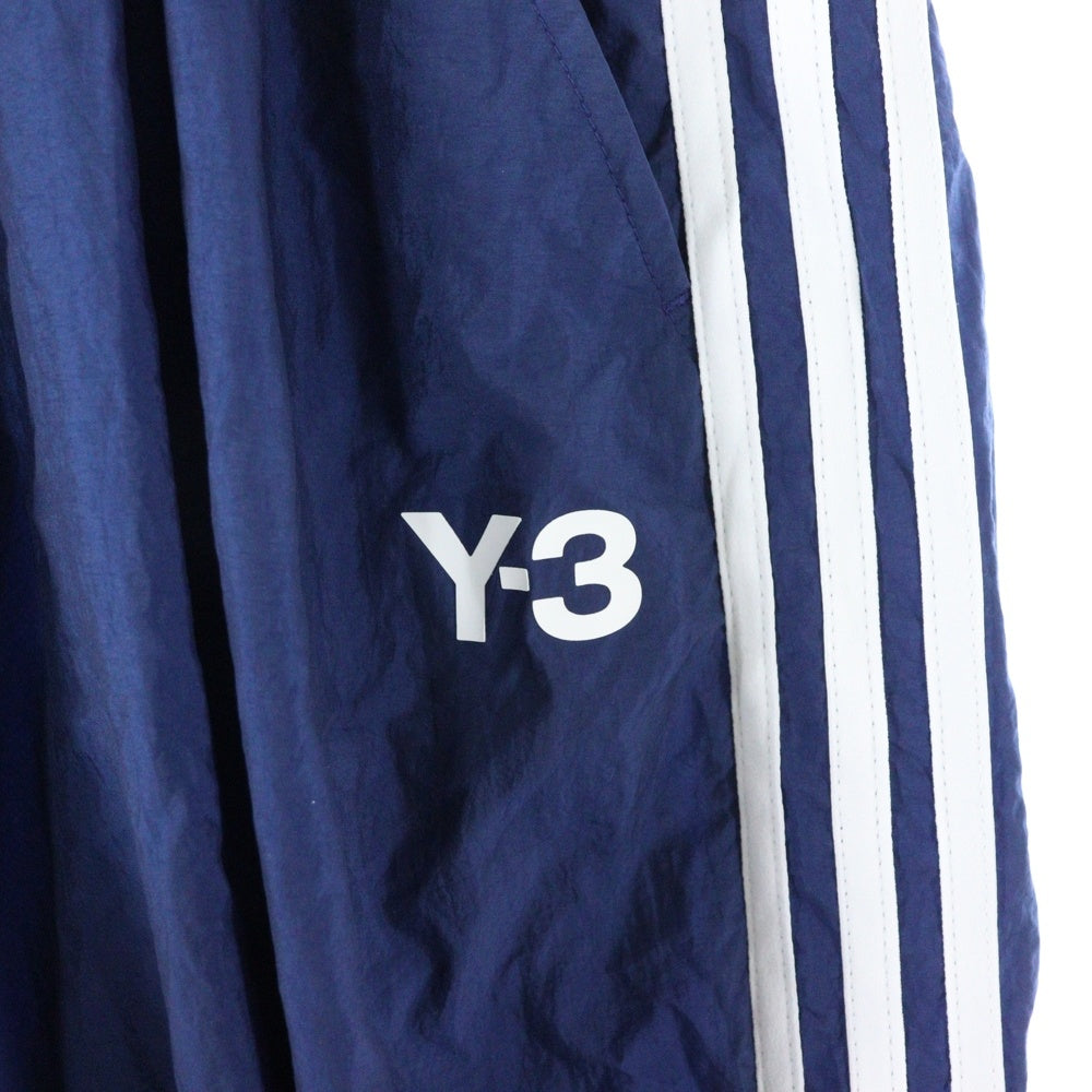 Y-3(ワイスリー) 3-STRIPES NYLON PANTS スリーストライプ ナイロンパンツ ブルー JM7787