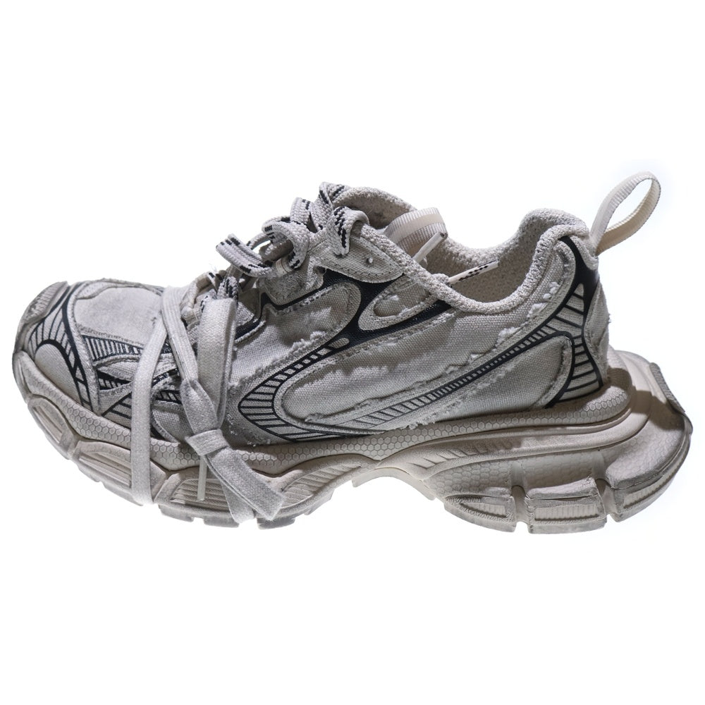 BALENCIAGA(バレンシアガ) 3XL SNEAKER スリーエックスエル ユーズドデザイン ローカットスニーカー レディース ホワイト/ブラック 734731