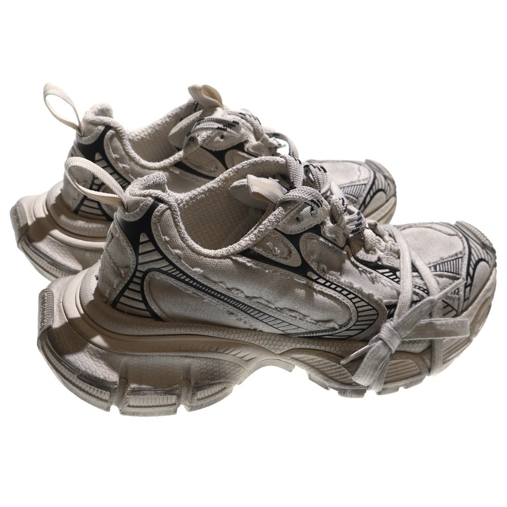 BALENCIAGA(バレンシアガ) 3XL SNEAKER スリーエックスエル ユーズドデザイン ローカットスニーカー レディース ホワイト/ブラック 734731