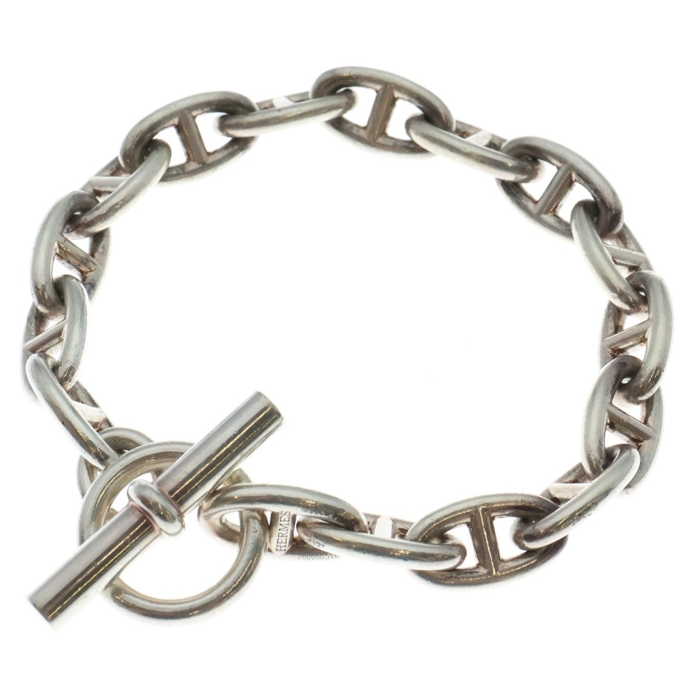 HERMES(エルメス) Chaine d'Ancre GM シェーヌダンクル 16コマ チェーンブレスレット シルバー