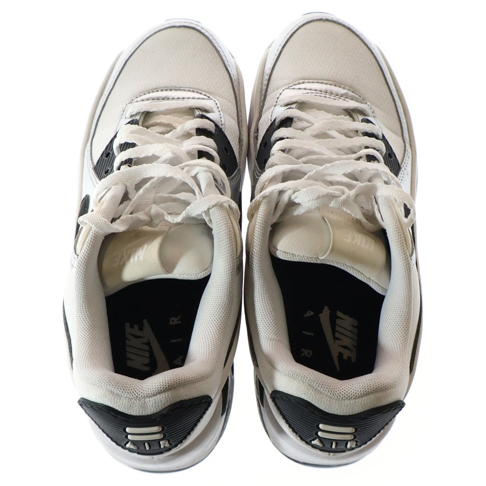 NIKE(ナイキ) WMNS AIR MAX 90 LV8 ウィメンズ エア マックス90 ローカットスニーカー レディース ホワイト/シルバー US6.5/23.5cm IB0170-100
