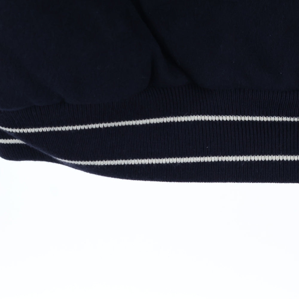 GOD SELECTION XXX(ゴッドセレクショントリプルエックス) 25SS VARSITY JACKET バーシティー エンブロイダリー ジャケット ネイビー/ホワイト