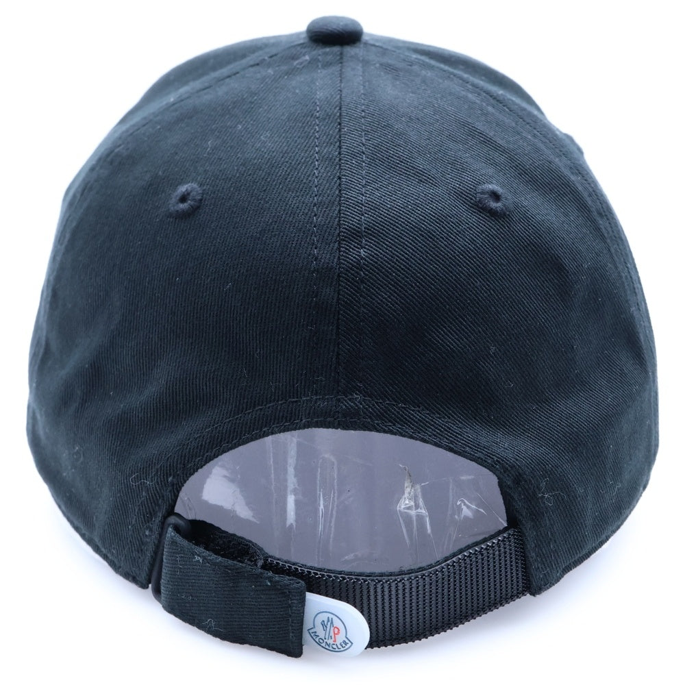 MONCLER(モンクレール) 23SS BERRETTO BASEBALL CAP ベレット ベースボールキャップ 帽子 ブラック I19543B00019 04863
