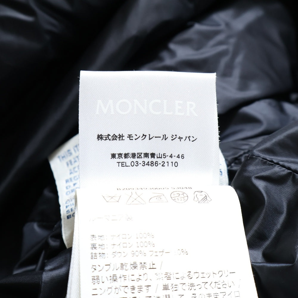MONCLER(モンクレール) 16AW HERMINE エルミンヌ フーデッドジップアップダウンジャケット レディース ブラック B20934930005 53048