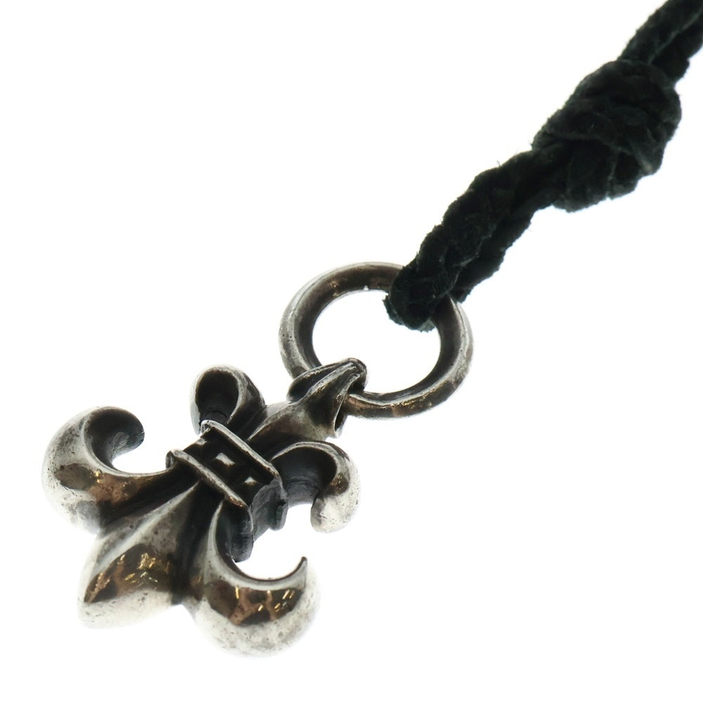 CHROME HEARTS(クロムハーツ) OLD BS FLUER BSフレアペンダント シルバー ネックレストップ レザーブレイド シルバー