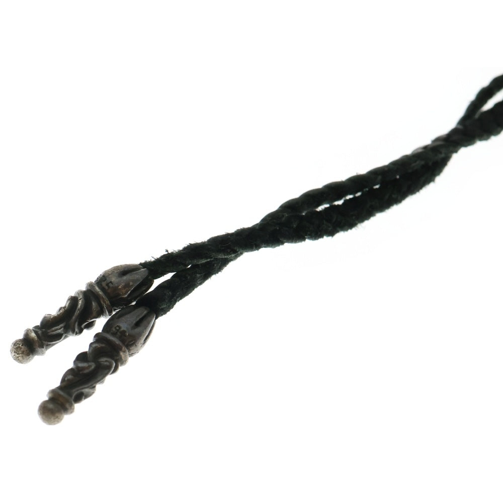 CHROME HEARTS(クロムハーツ) OLD BS FLUER BSフレアペンダント シルバー ネックレストップ レザーブレイド シルバー