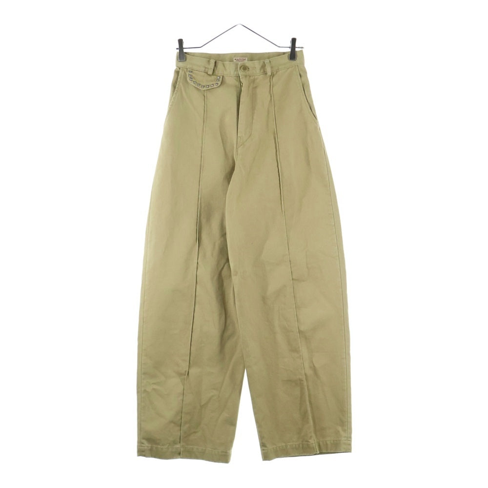 KAPITAL(キャピタル) Chino Boogie Day Baggy Pants チノ ブギーデイ バギーパンツ ベージュ