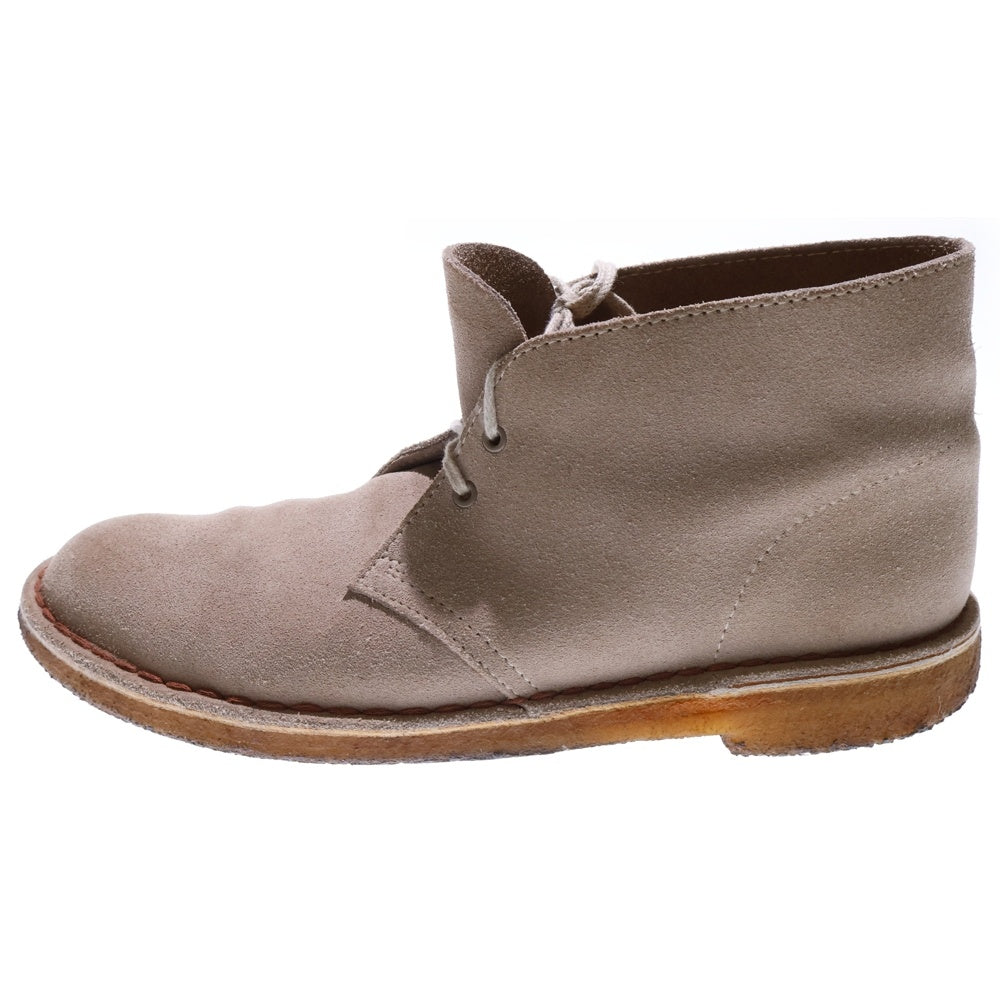 Clarks(クラークス) クレープソール デザート ブーツ ベージュ 31695