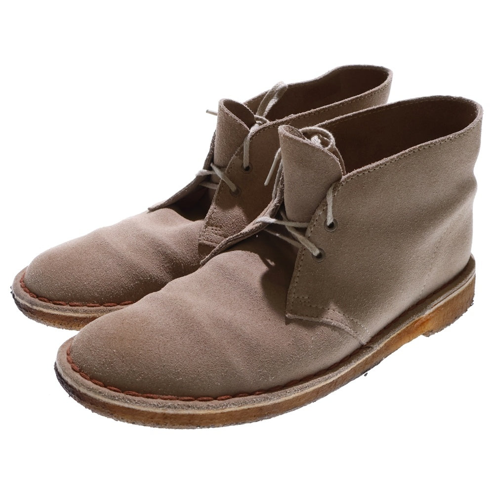 Clarks(クラークス) クレープソール デザート ブーツ ベージュ 31695