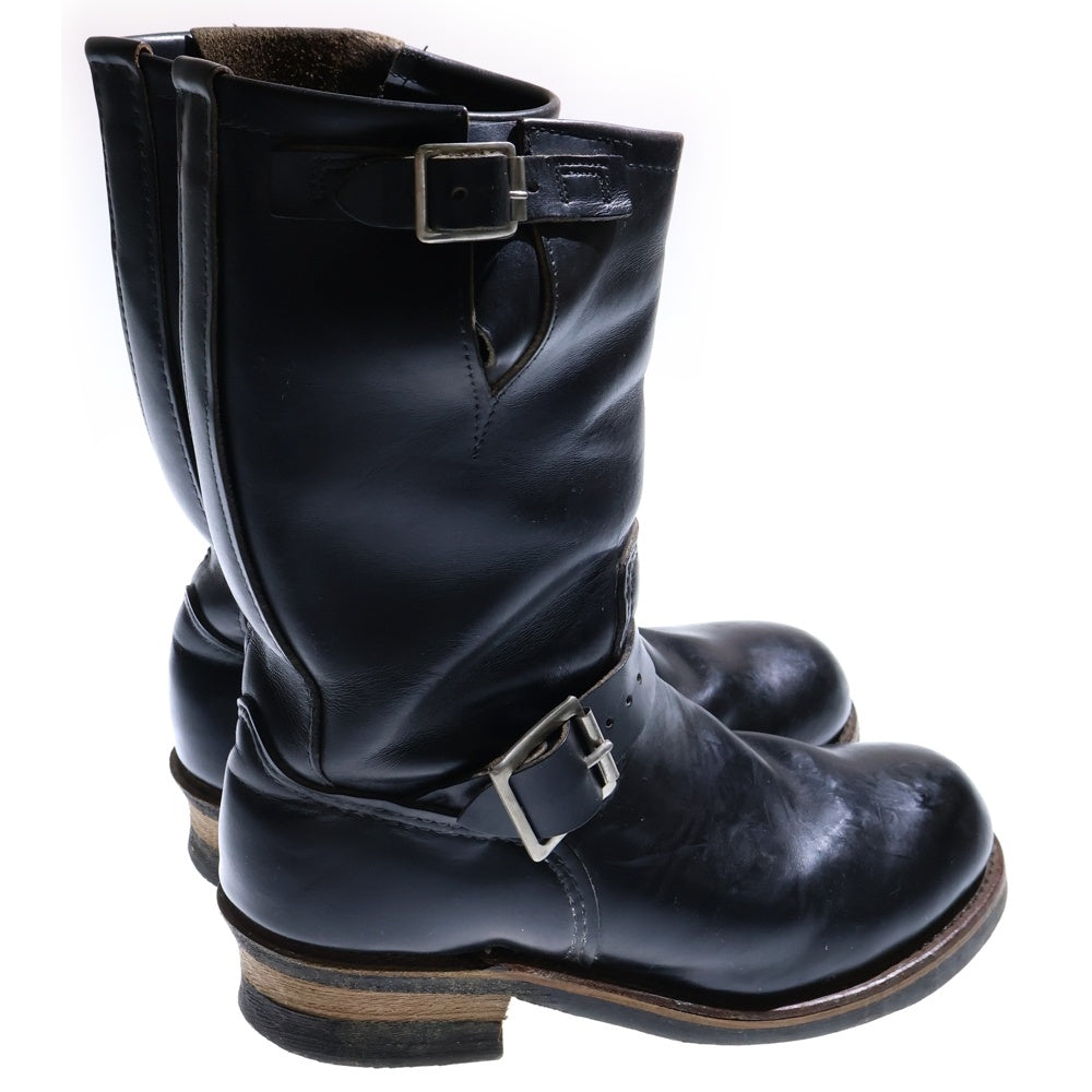 RED WING(レッド ウイング) ENGINEER BOOTS エンジニア ストラップロングブーツ ブラック 2268