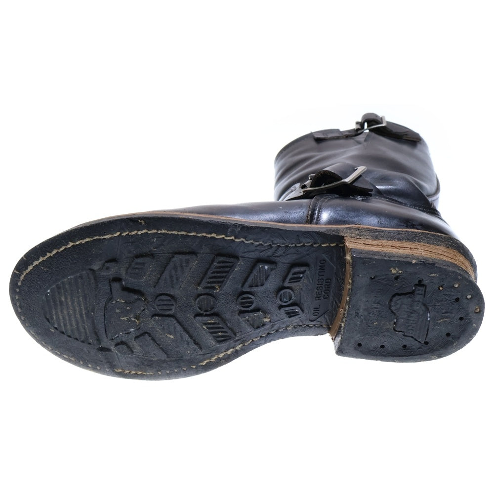 RED WING(レッド ウイング) ENGINEER BOOTS エンジニア ストラップロングブーツ ブラック 2268