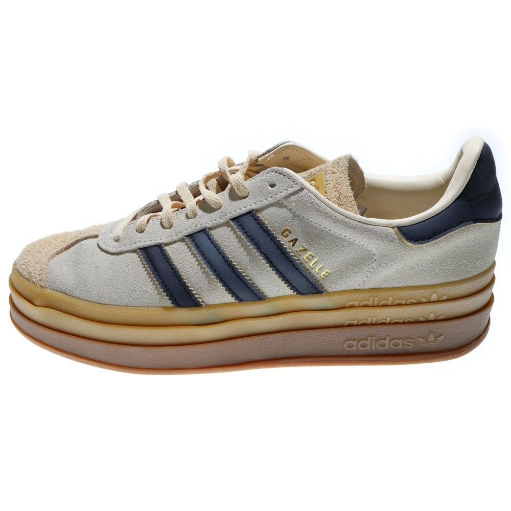 adidas(アディダス) Gazelle Bold ガゼル ボールド ボリュームソール ローカットスニーカー ベージュ US10/28cm JS3892