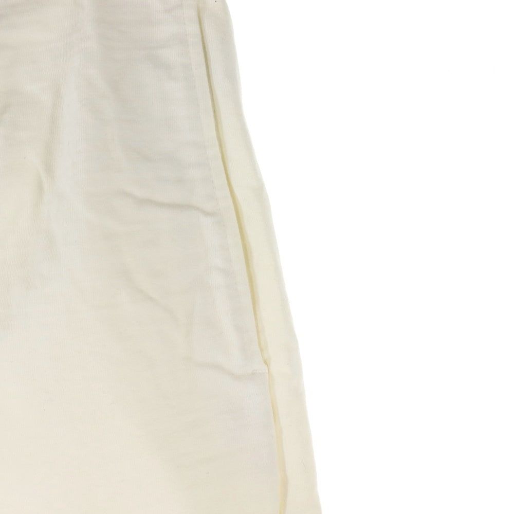 AURALEE(オーラリー) コットン 1タック ハーフパンツ ショーツ ホワイト AL5SPY005-SUP