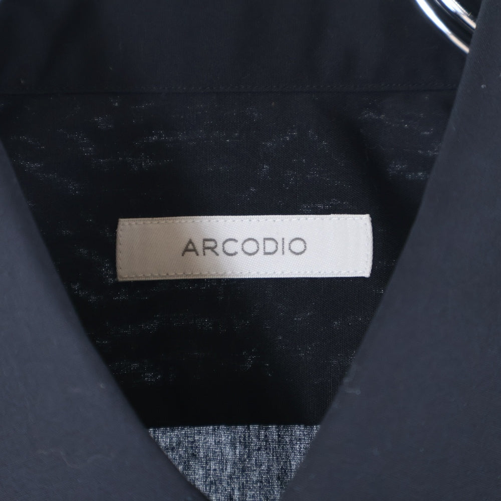 ARCODIO(アルカディオ) ポケットレス 長袖シャツ ブラック A-GIN 05003 99_33