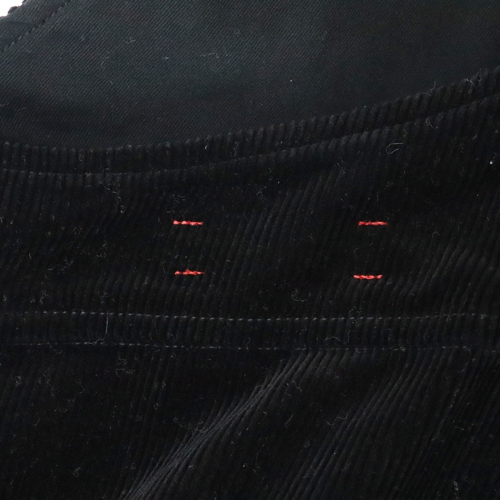 unfil(アンフィル) コーデュロイ オールインワン サロペット ブラック