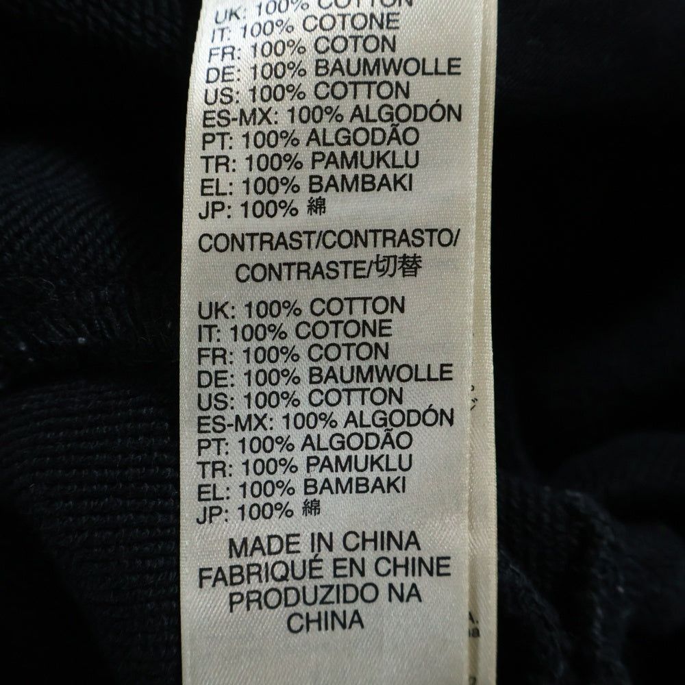 DIESEL(ディーゼル) デニム切り替え イージースウェットジョガーパンツ ブラック