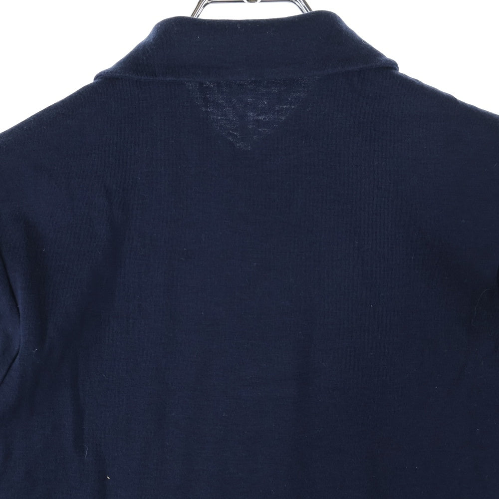 SUNSPEL(サンスペル) 2ボタン ロングスリーブ 長袖ポロシャツ レディース ネイビー 11S-AG-009