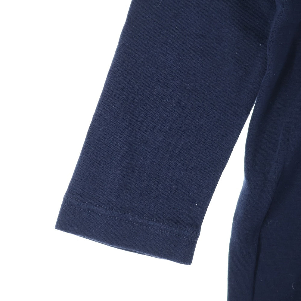 SUNSPEL(サンスペル) 2ボタン ロングスリーブ 長袖ポロシャツ レディース ネイビー 11S-AG-009