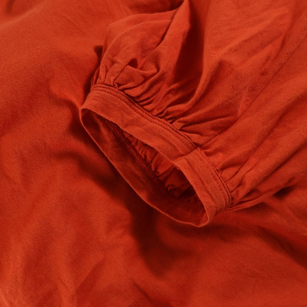 45RPM(フォーティーファイブアールピーエム) クルーネック半袖ワンピース ドレス カットソー レディース オレンジ