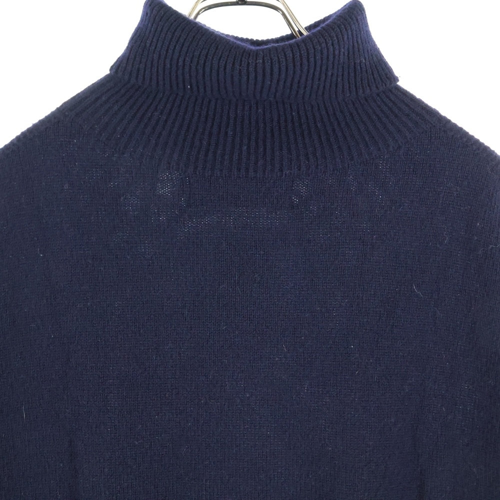 NO BRAND(ノーブランド) L'EFFRONTEE (レフロンテ) ウール タートルニットセーターワンピース ドレス レディース ネイビー 18-080-500-9010-3-0
