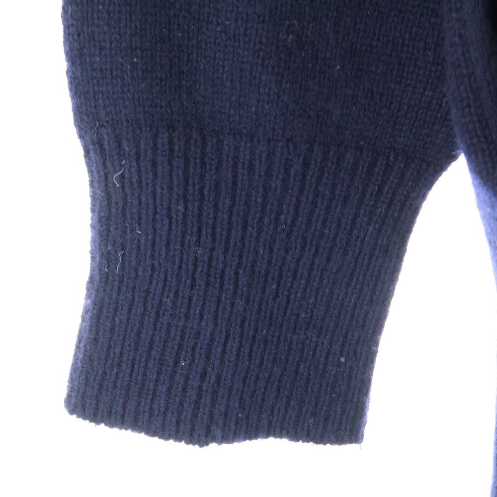 NO BRAND(ノーブランド) L'EFFRONTEE (レフロンテ) ウール タートルニットセーターワンピース ドレス レディース ネイビー 18-080-500-9010-3-0