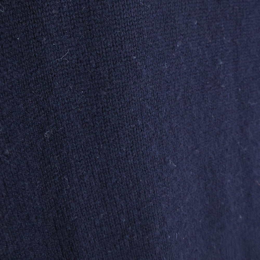 NO BRAND(ノーブランド) L'EFFRONTEE (レフロンテ) ウール タートルニットセーターワンピース ドレス レディース ネイビー 18-080-500-9010-3-0