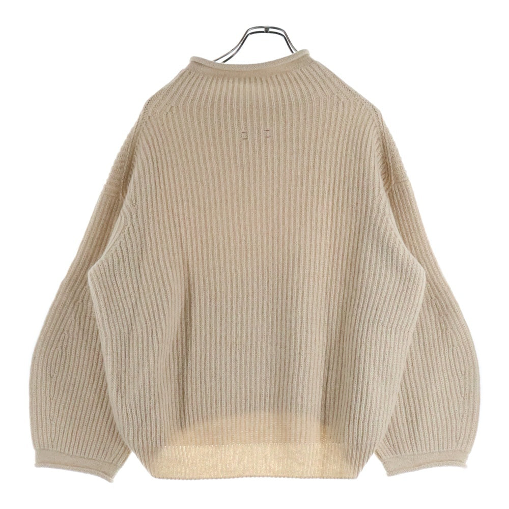 unfil(アンフィル) キャメル タートルネックニットセーター レディース ベージュ OSFL-UW140