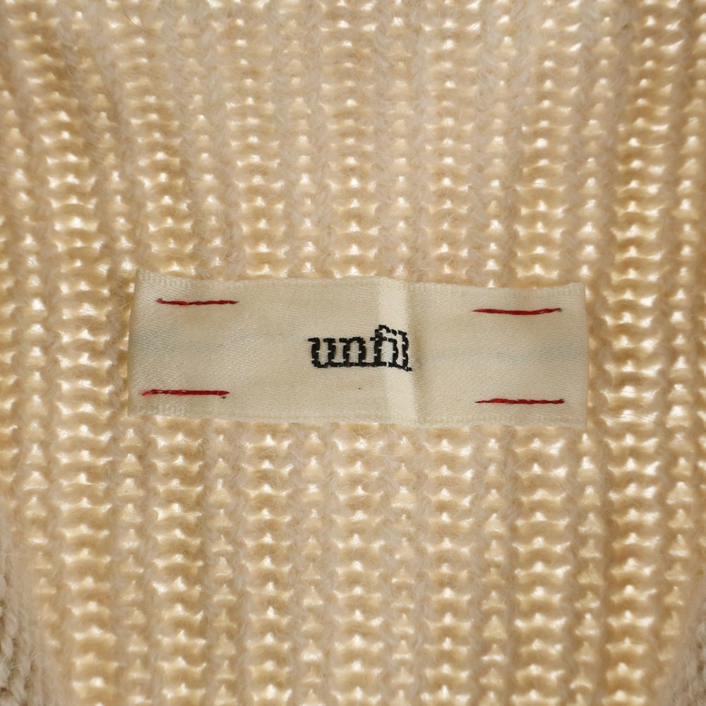 unfil(アンフィル) キャメル タートルネックニットセーター レディース ベージュ OSFL-UW140