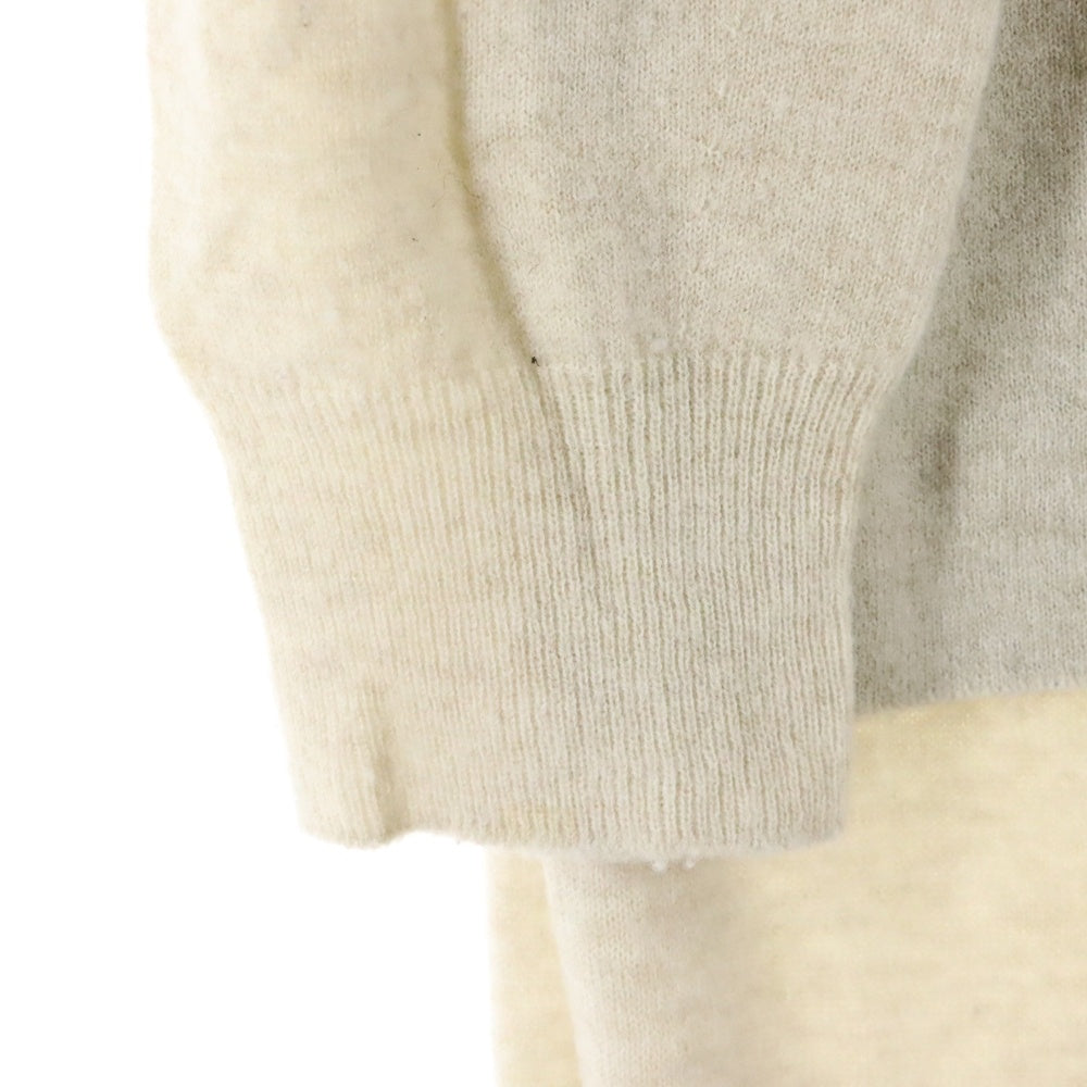 unfil(アンフィル) ウール ロングスリーブ 長袖ワンピース ドレス レディース アイボリー ONFL-UW115