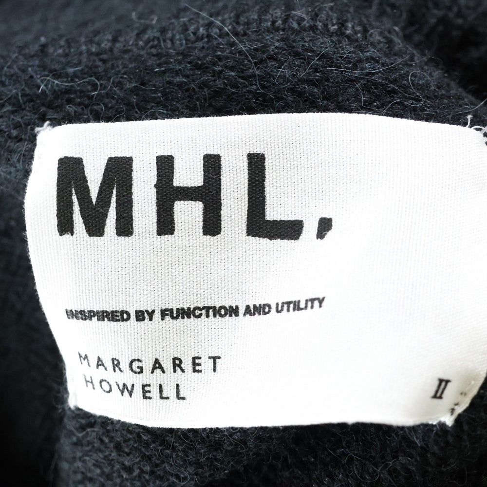 MARGARET HOWELL(マーガレットハウエル) ウール タートルネックワンピース ドレス レディース ブラック 595-5263511
