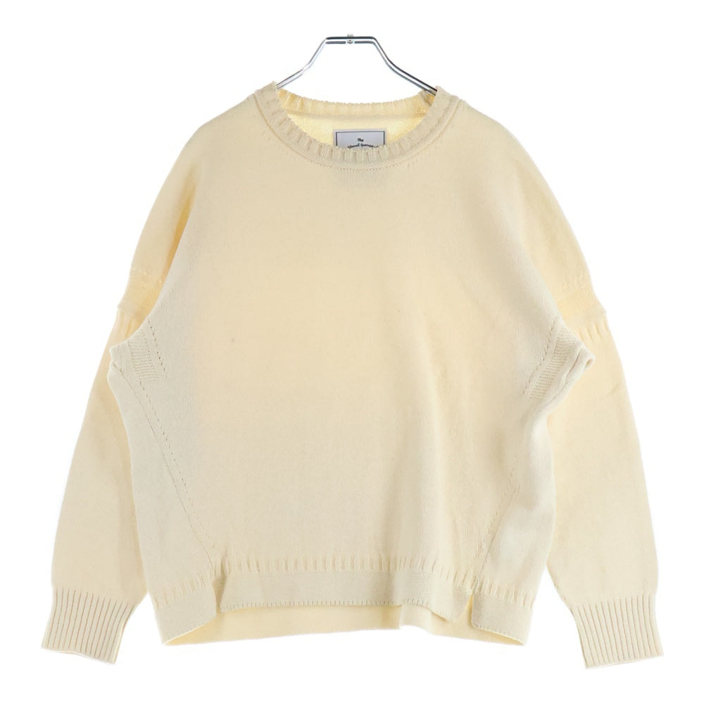 LE TRICOTEUR(ル トリコチュール) クルーネックニットセーター レディース アイボリー TR-4198
