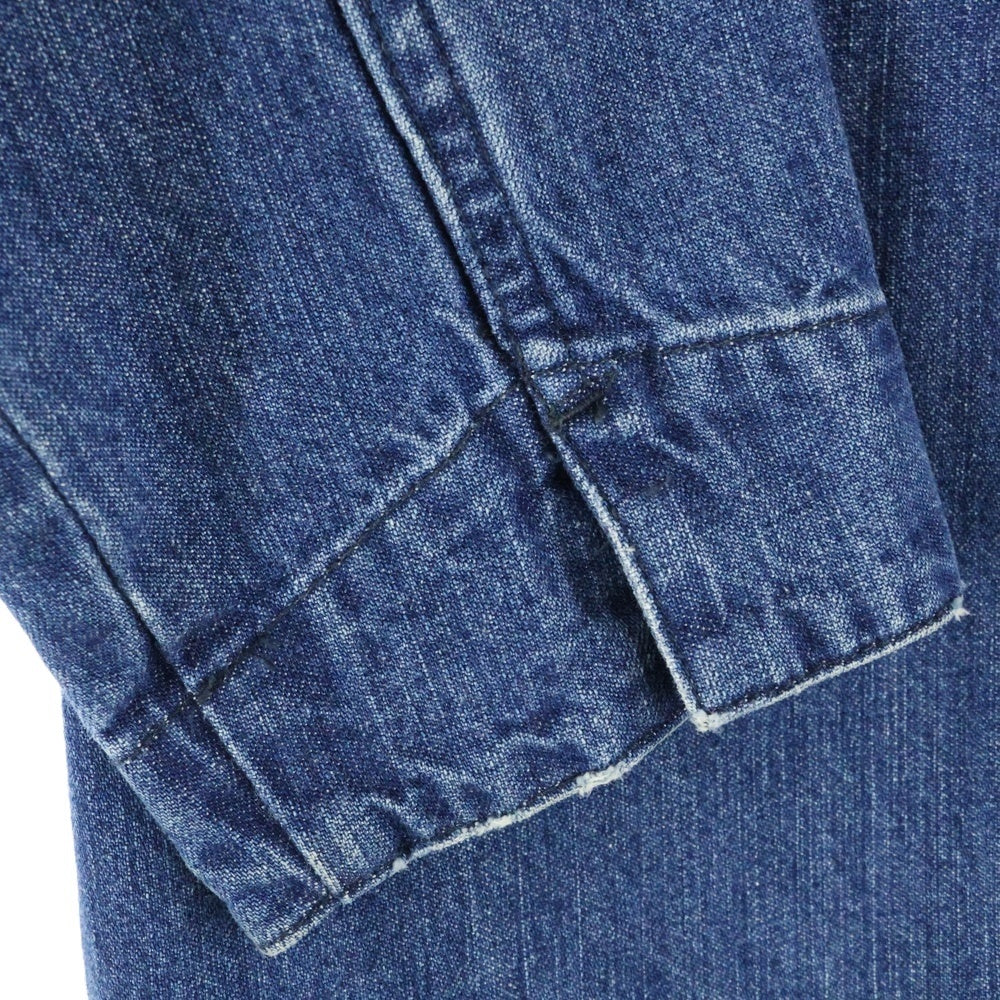 Wrangler(ラングラー) ×RONHERMAN ロンハーマン カットオフ デニムガウンコート インディゴ WS9063