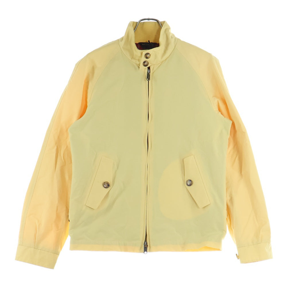 BARACUTA(バラクータ) スウィングトップ ジップアップフライトジャケット ブルゾン イエロー 1401019