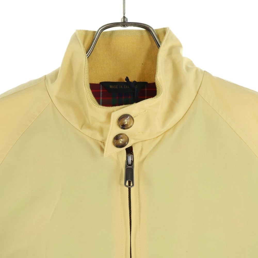 BARACUTA(バラクータ) スウィングトップ ジップアップフライトジャケット ブルゾン イエロー 1401019