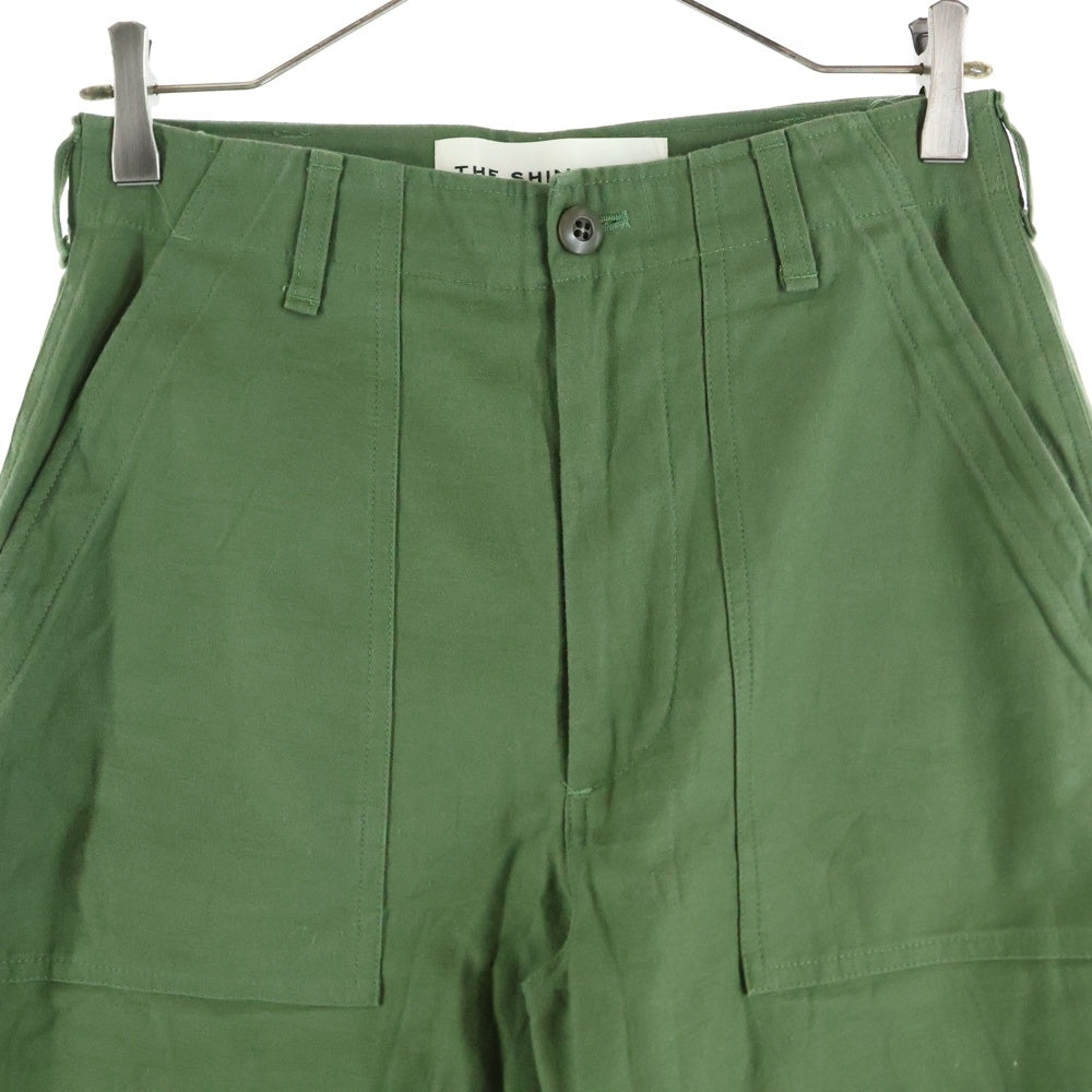 SHINZONE(シンゾーン) BAKER PANTS ベイカー コットンテーパードパンツ カーキ 15AMSPA18