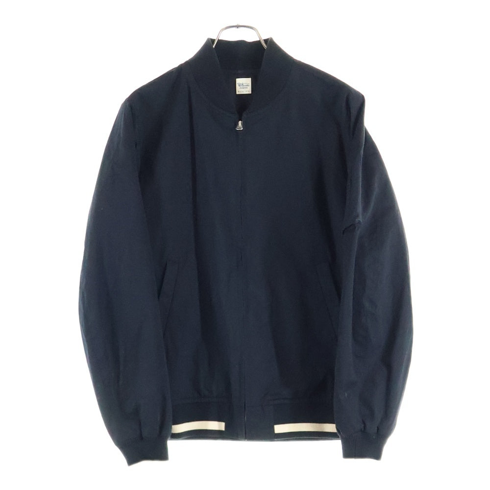 RON HERMAN(ロンハーマン) ナイロン ジップアップフライトジャケット MA-1 ブラック 512040048-1071