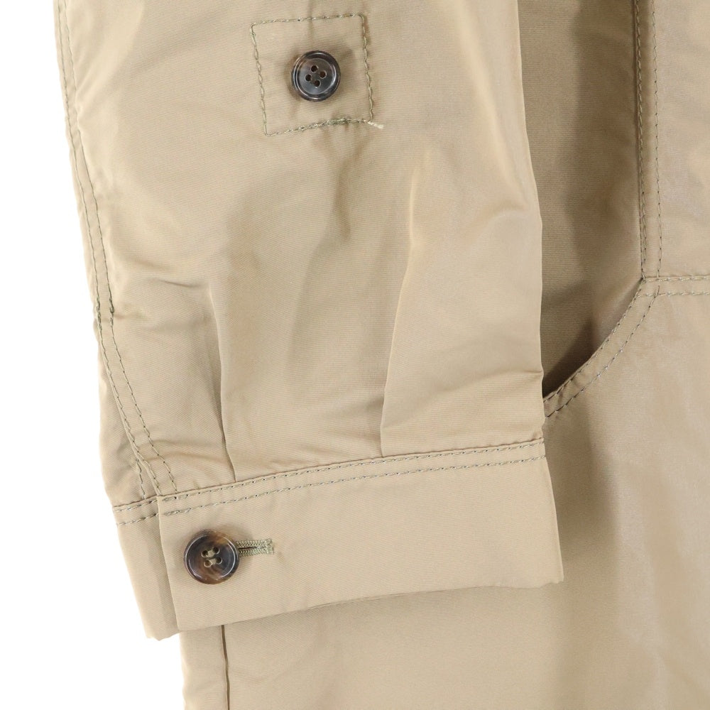 NO BRAND(ノーブランド) BALLSEY (ボールジー) ジップアップフーデッドジャケット ベージュ 11-08-84-08202