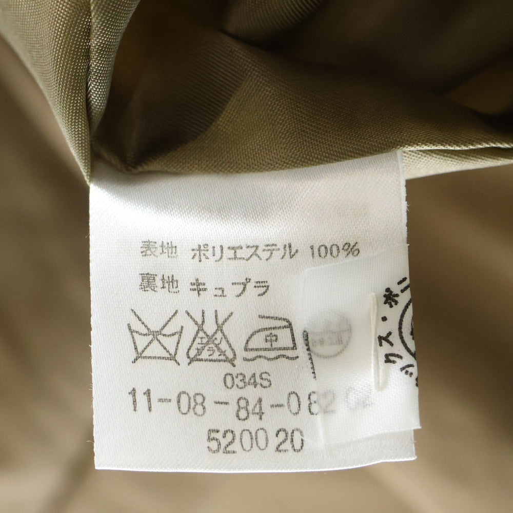 NO BRAND(ノーブランド) BALLSEY (ボールジー) ジップアップフーデッドジャケット ベージュ 11-08-84-08202