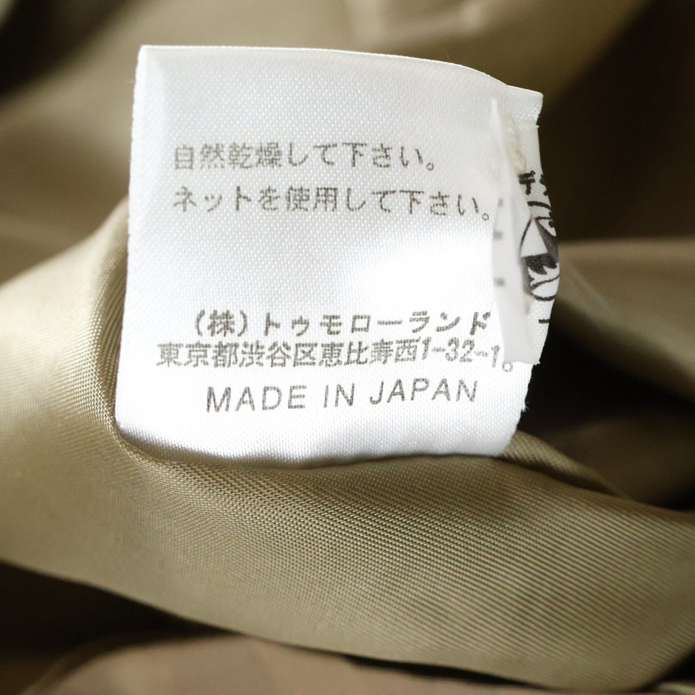 NO BRAND(ノーブランド) BALLSEY (ボールジー) ジップアップフーデッドジャケット ベージュ 11-08-84-08202
