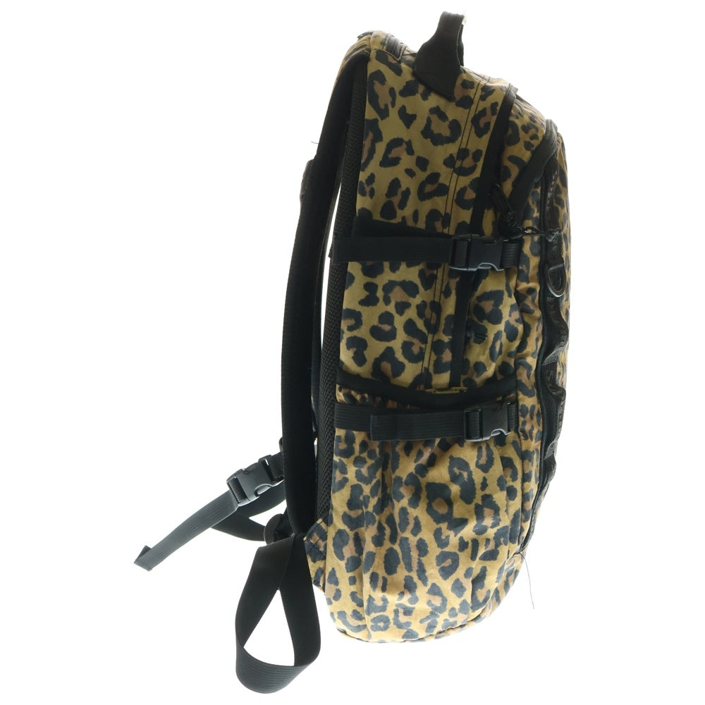 SUPREME(シュプリーム) 20AW Leopard Backpack Bag レオパード バックパック バッグ リュック イエロー/ブラック